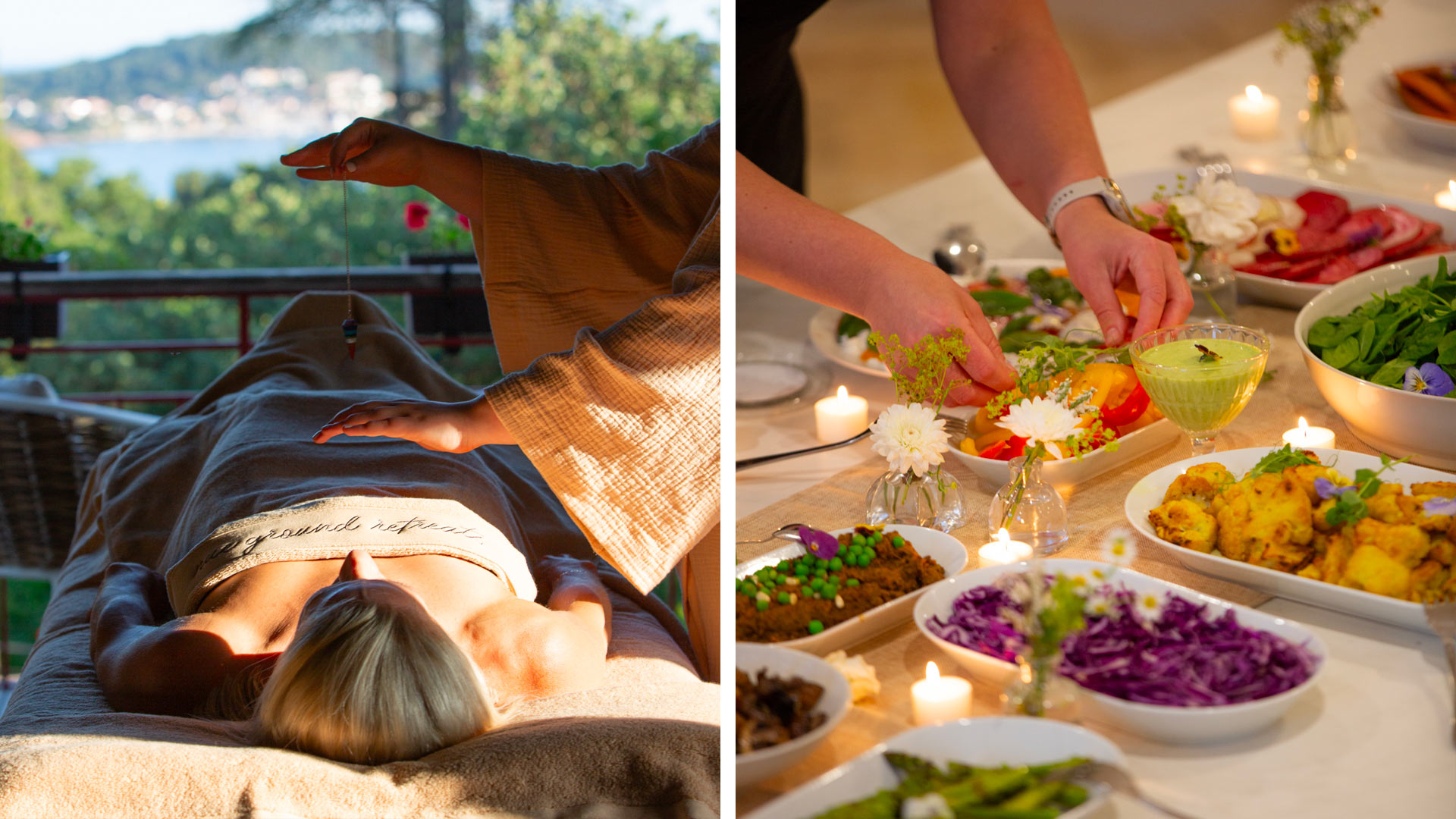 massage de luxe en suite privée