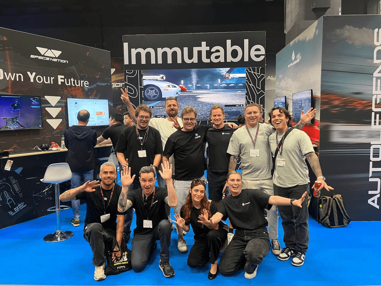 Immutable team at Gamescom 2024