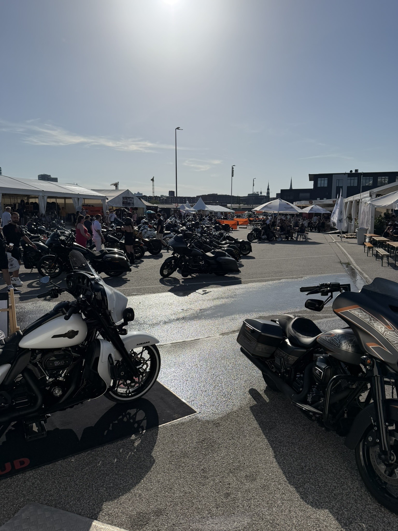 Impression der MotorCycle Audio Crew – Harley Days Hamburg 2026