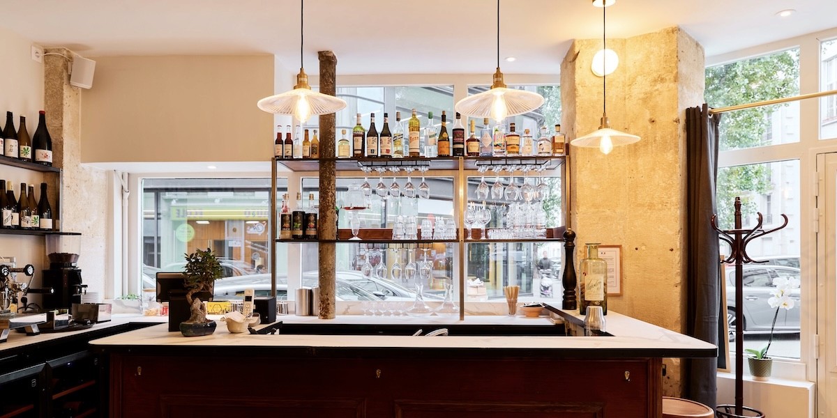 Le comptoir bar du Rennequin
