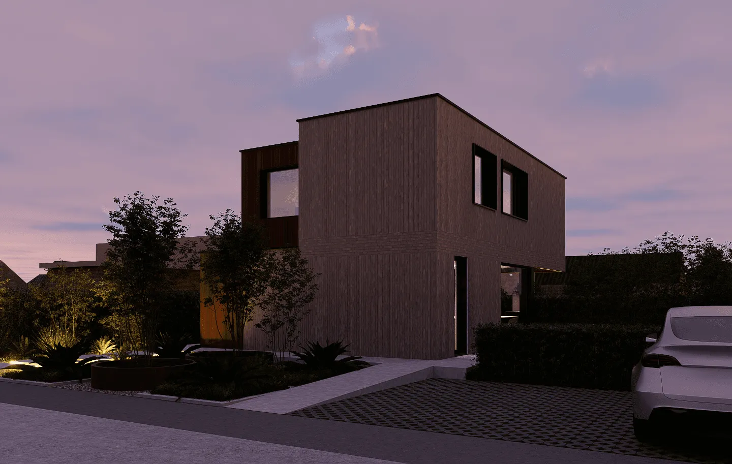 render modulaire woning van hubley