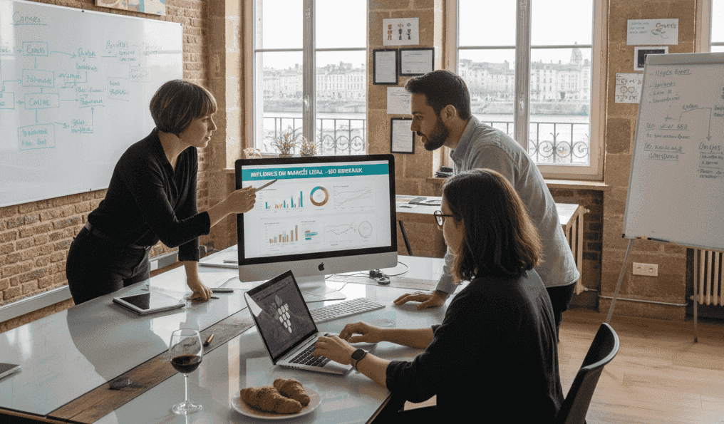une agence seo qui explique l'influence du marché bordelais sur le visibilité