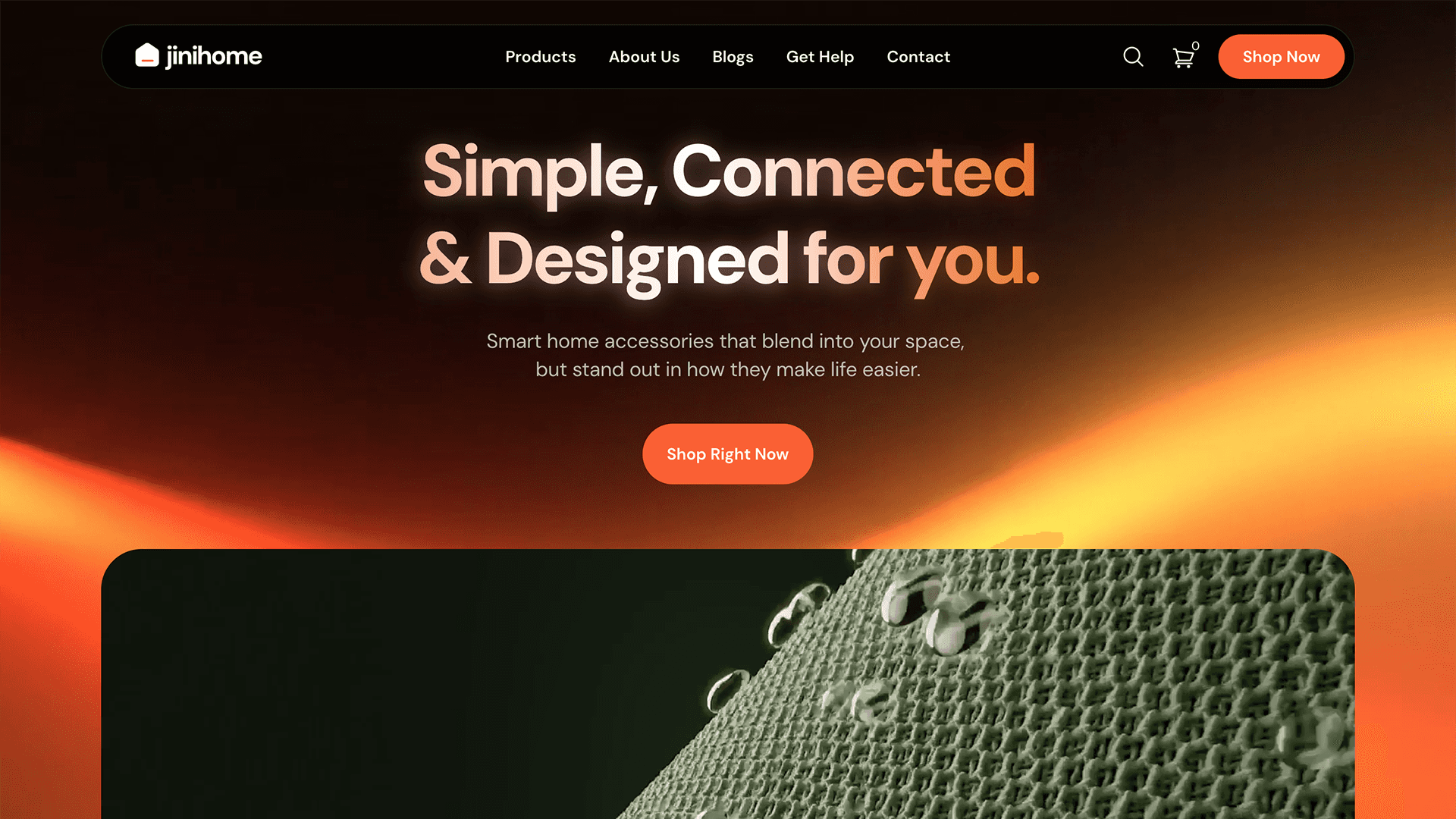Jinihome Framer template