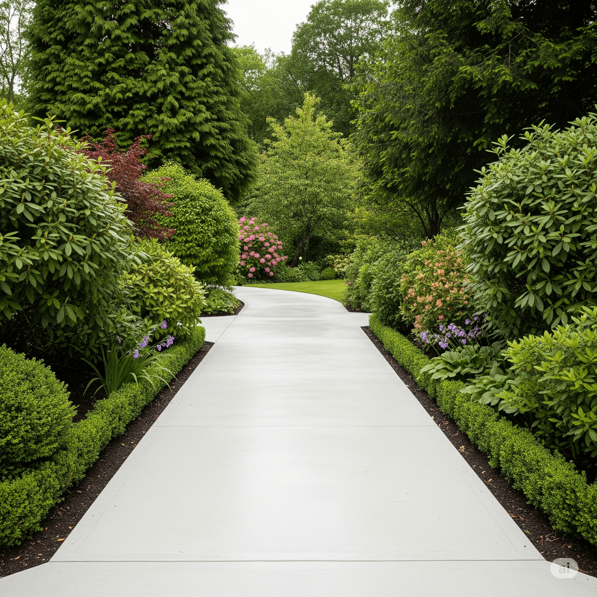 A Yard Way after power washing