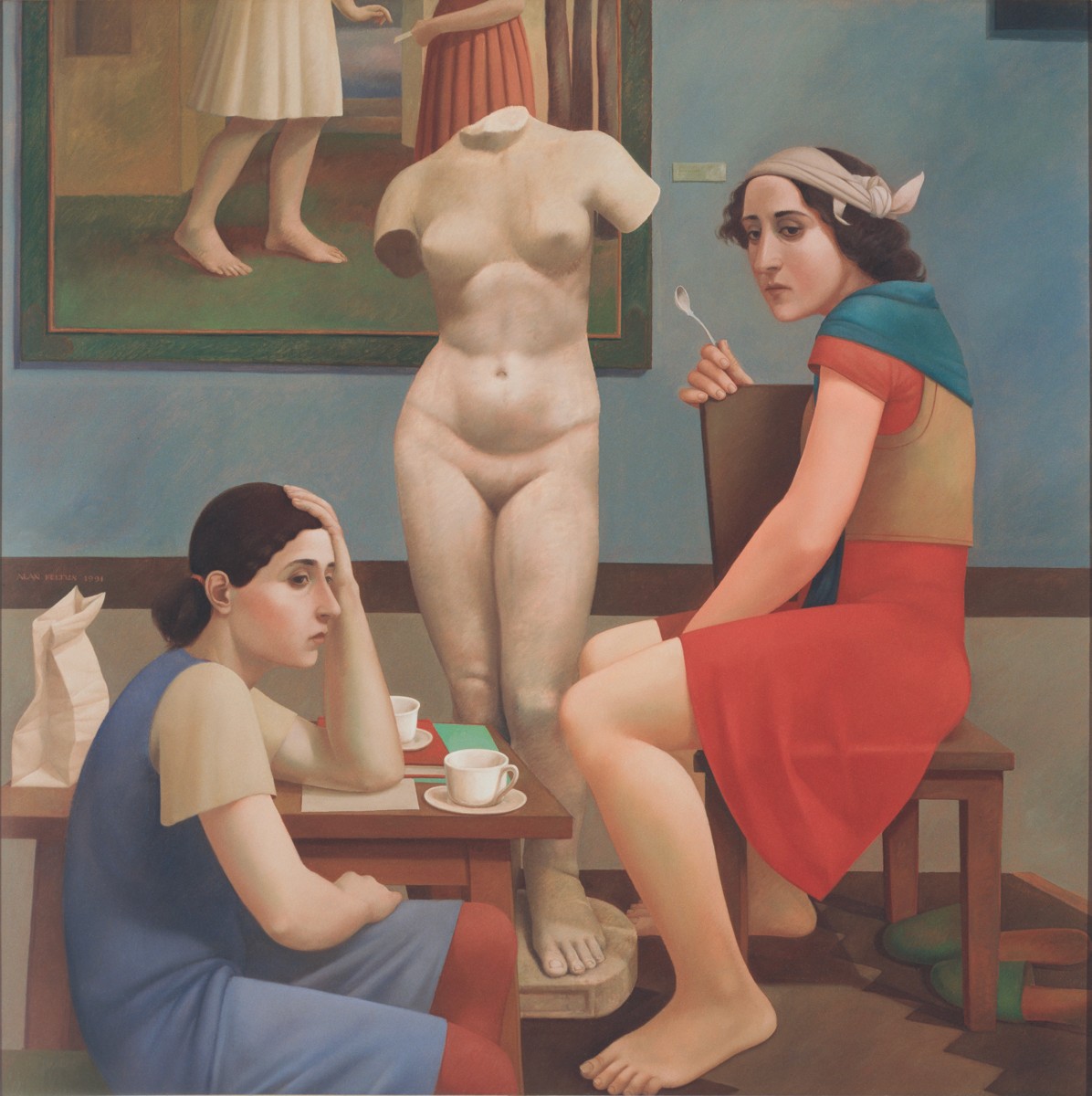 Alan Feltus, Gallery Tea, 1991