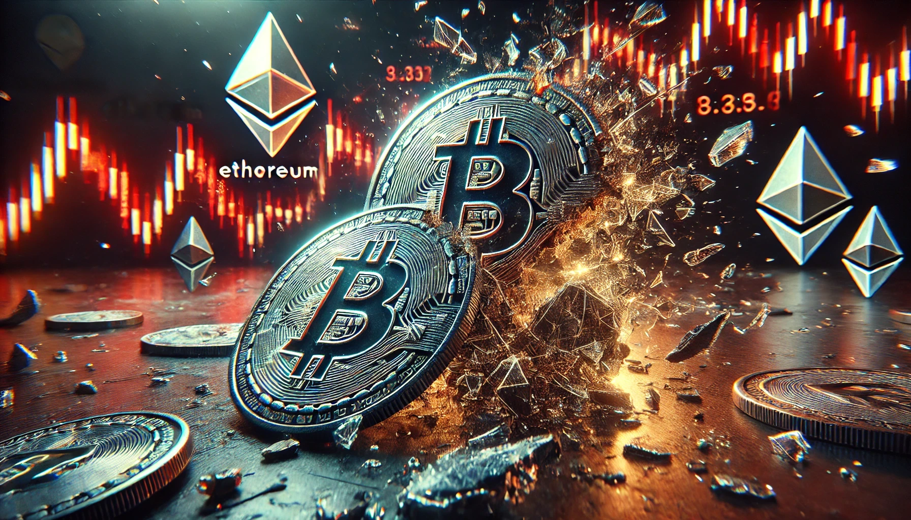 Crypto Market Crashes: Bitcoin, Ethereum, Solana Plunge in $200B Wipeout