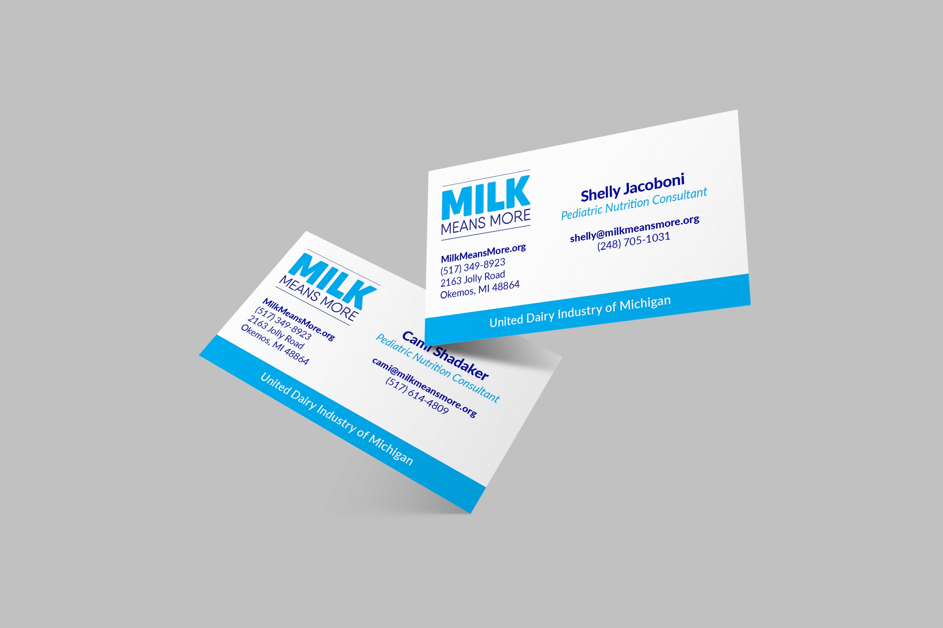 Mockup of business cards