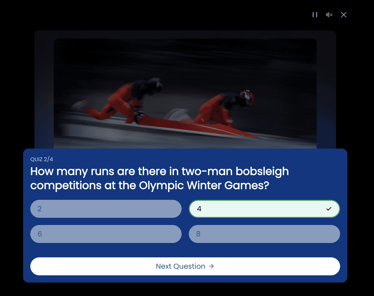 Amondo quiz capturing first-party audience data and behavioural insight