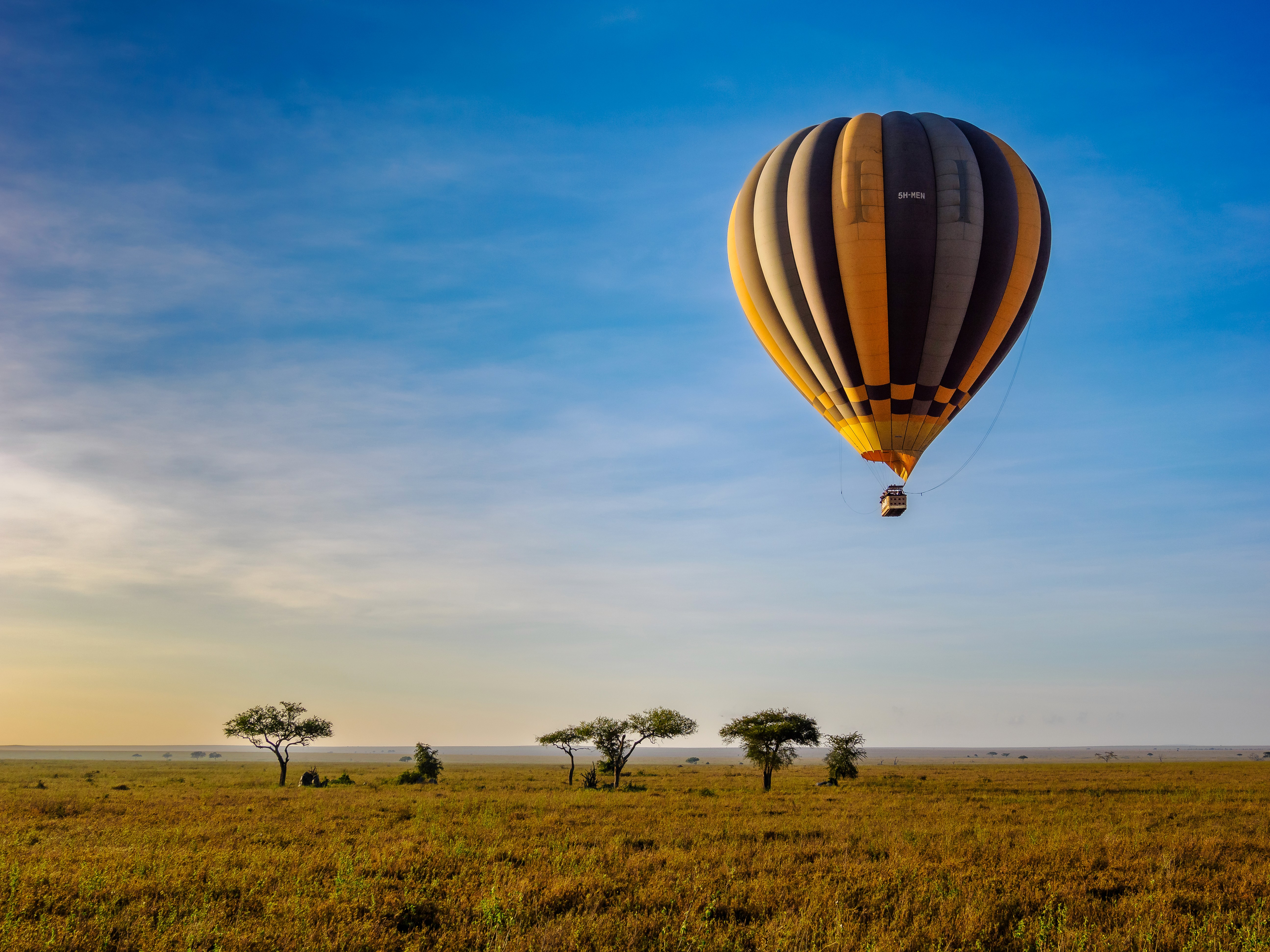 hot air balloon safari