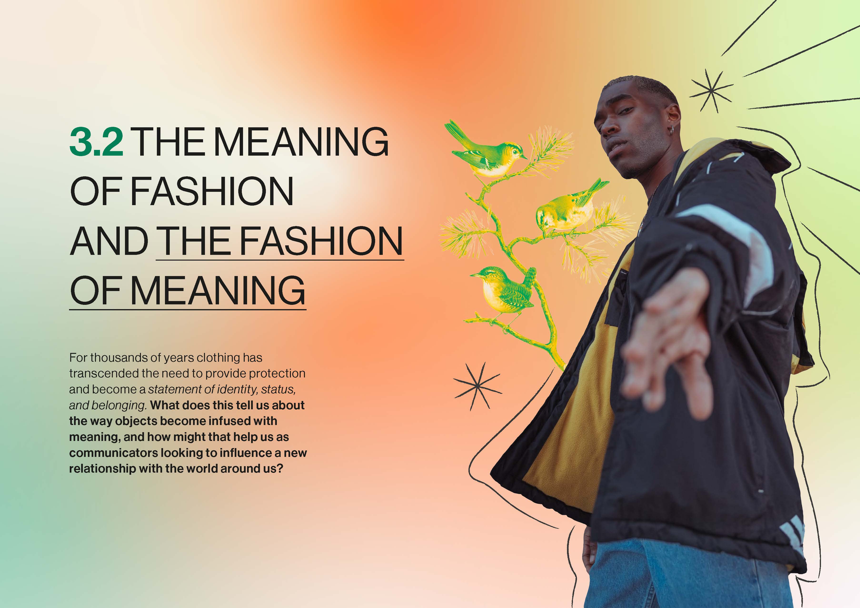 A sample page from the Pop Culture report produced with New Zero World