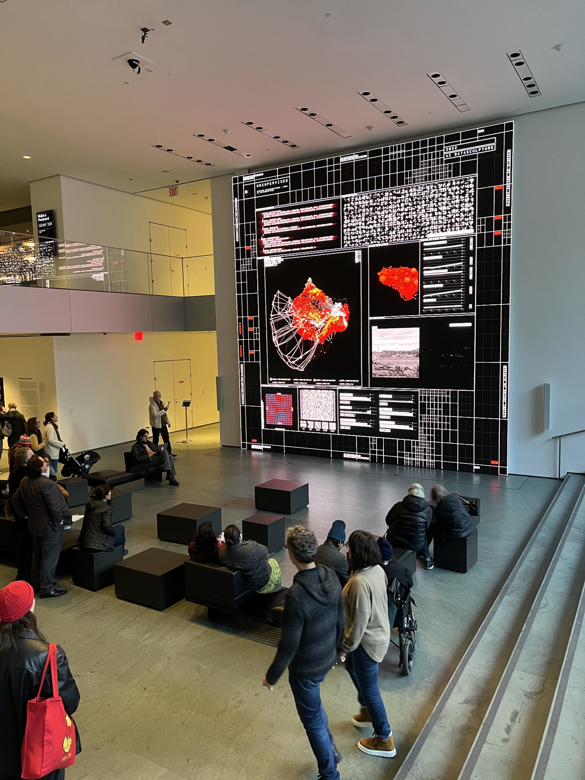 exhibit at Museum of Modern Art