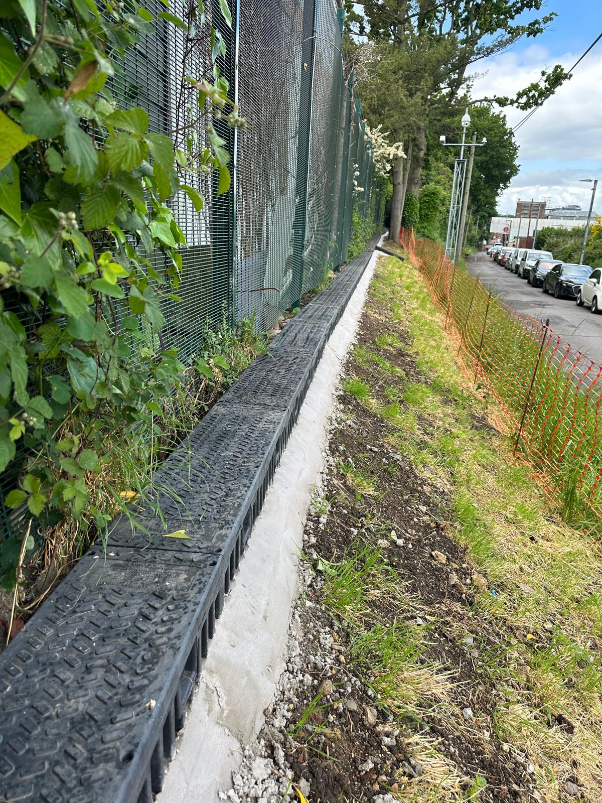 An electrical rail project completed by DPH 