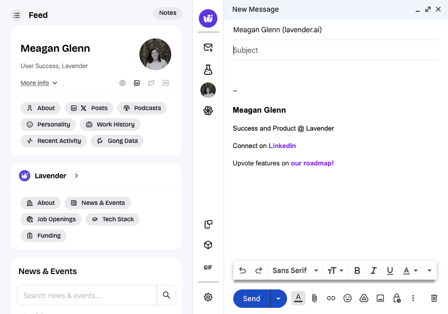Lavender AI Software