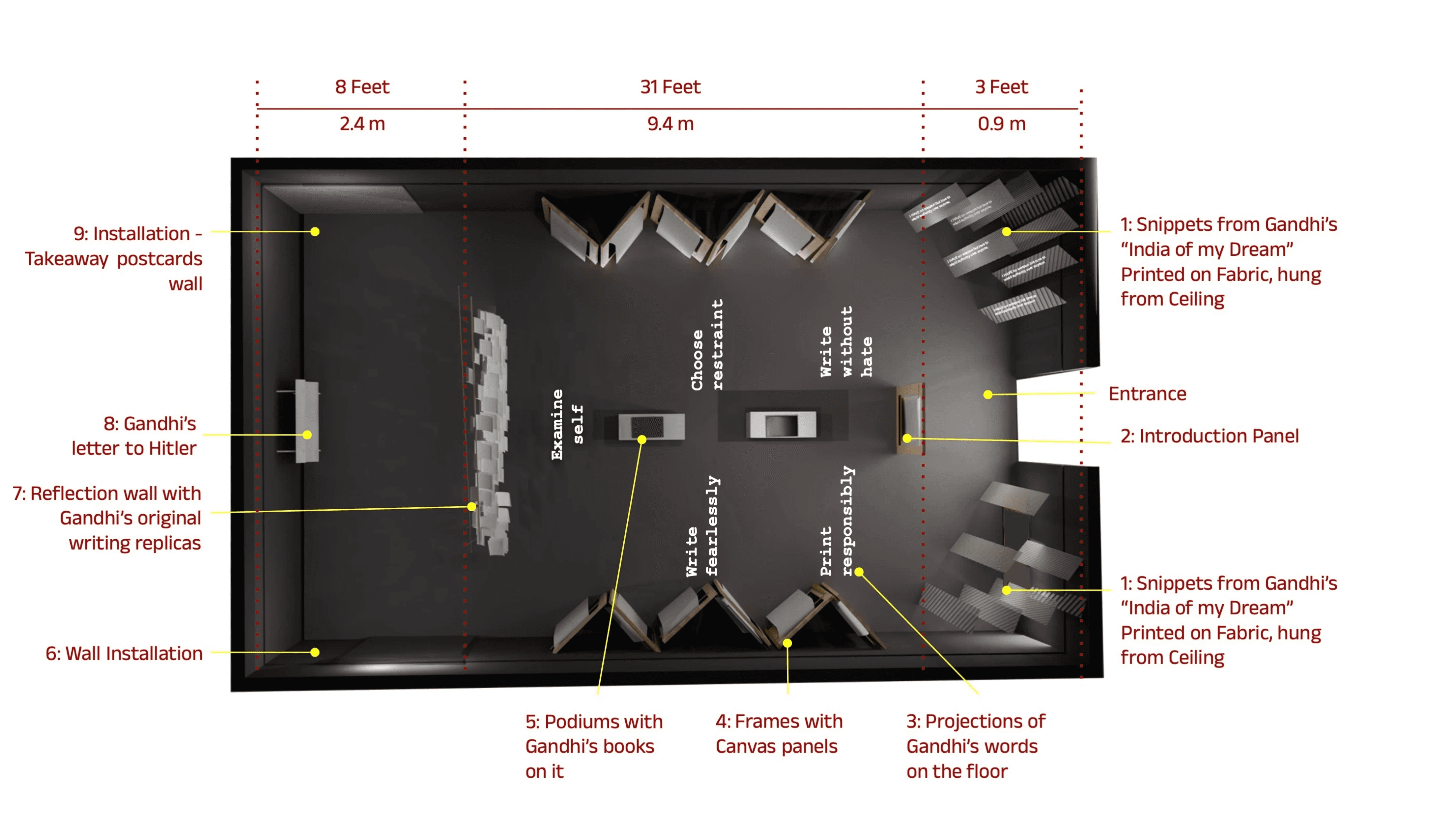 Tablet showing Bloomy UI
