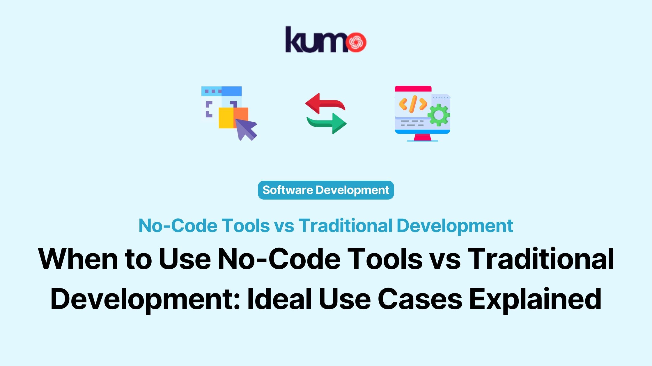 no-code vs traditional development
