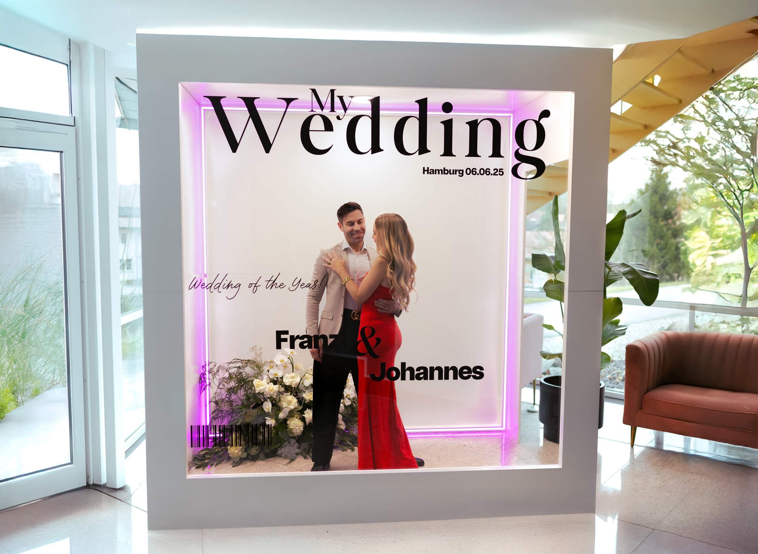 Clean Building with stairs