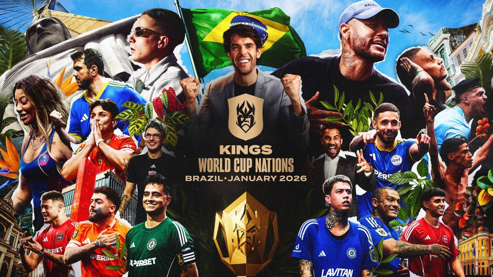 From Italy to the land of jogo bonito: Brazil will host the Kings World Cup Nations 2026!