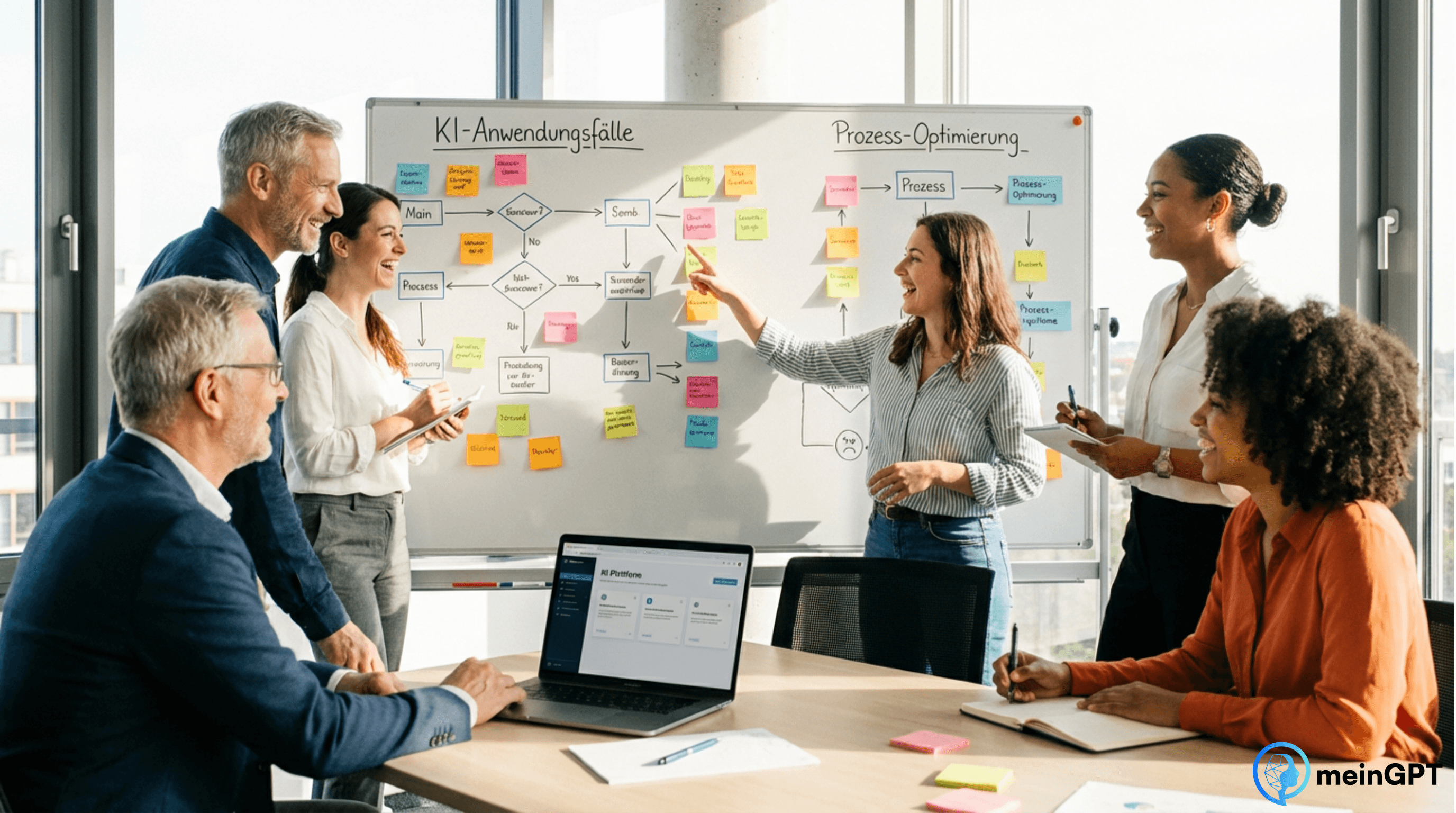 KI-Workshop und Mitarbeiterschulung für hohe Akzeptanz