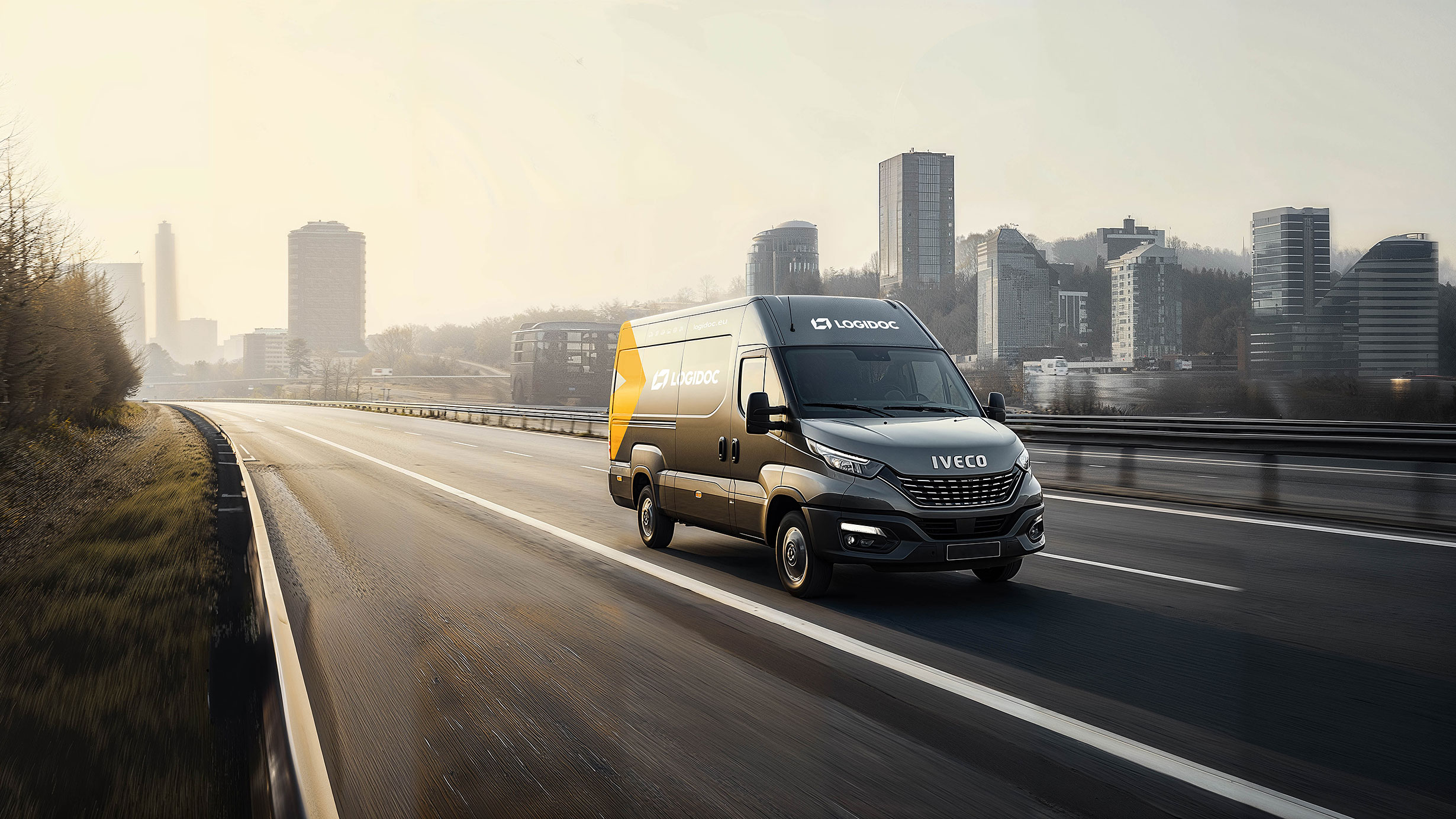 Фотостиль логистической компании Logidoc