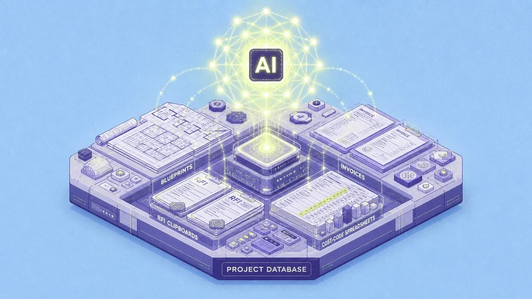 AI illustration for construction tasks