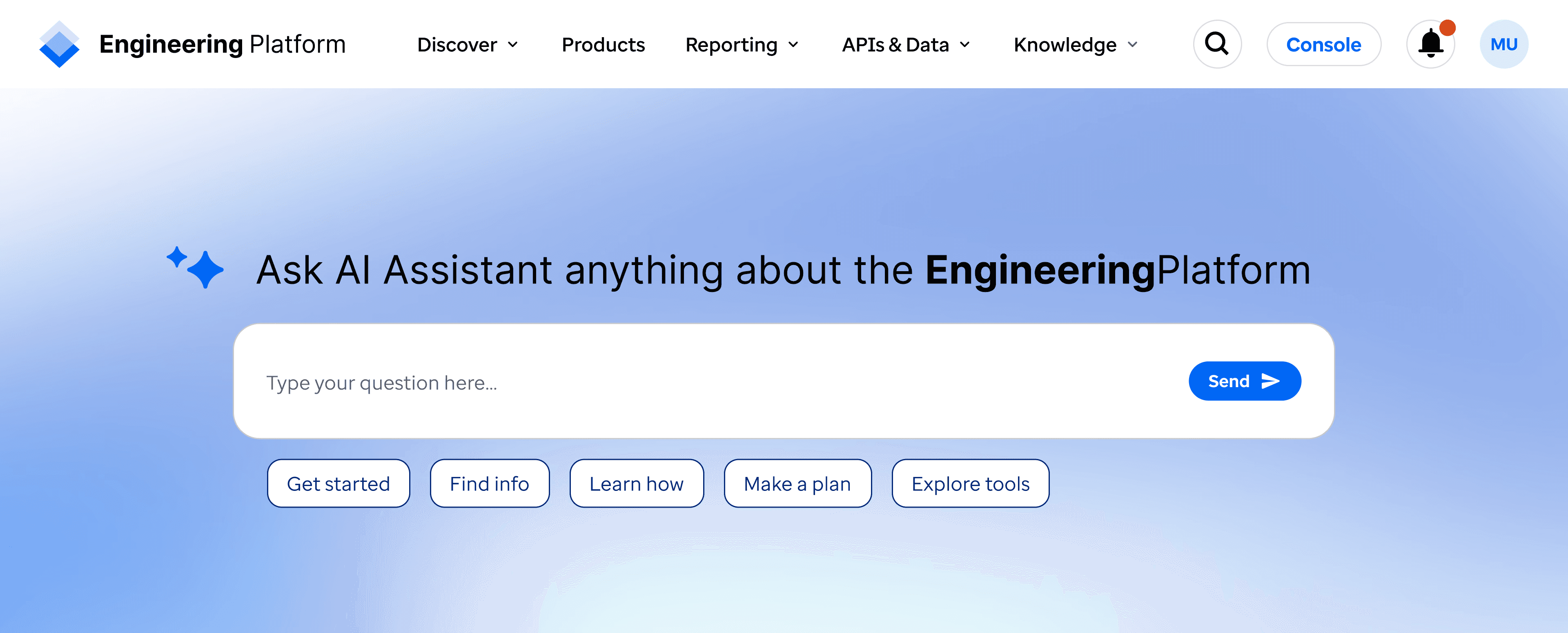 Potential future phase homepage iteration and exploration
