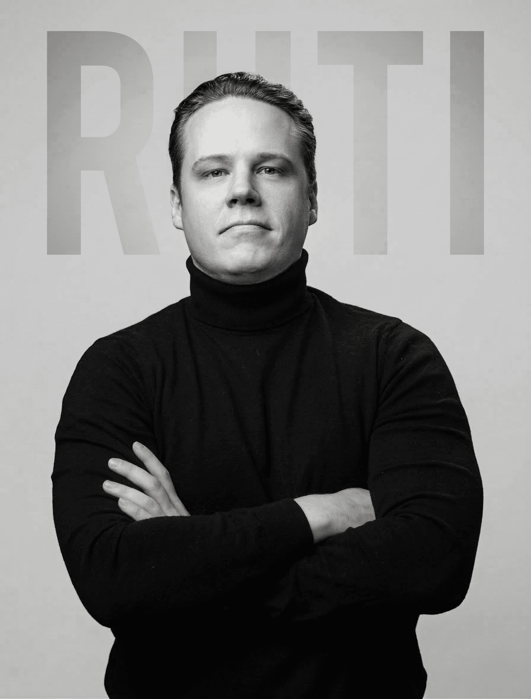 Portrait of portfolio creator – front view