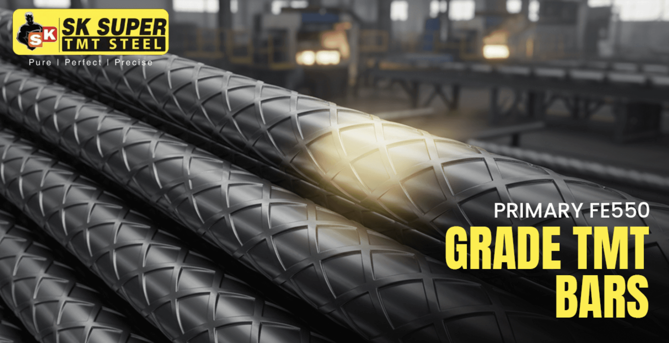 Primary FE550 Grade TMT bars