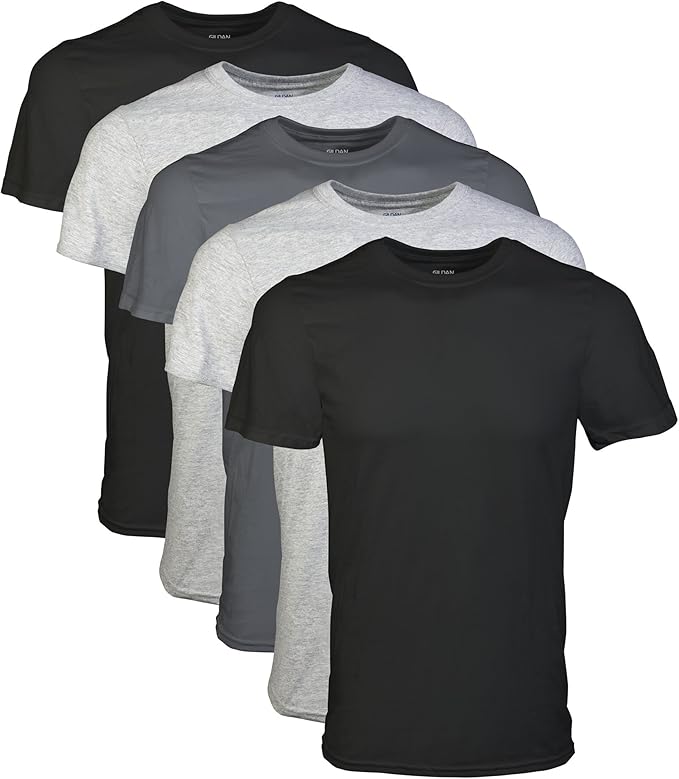 Gildan Men’s Multipack Crew T-Shirt Pack