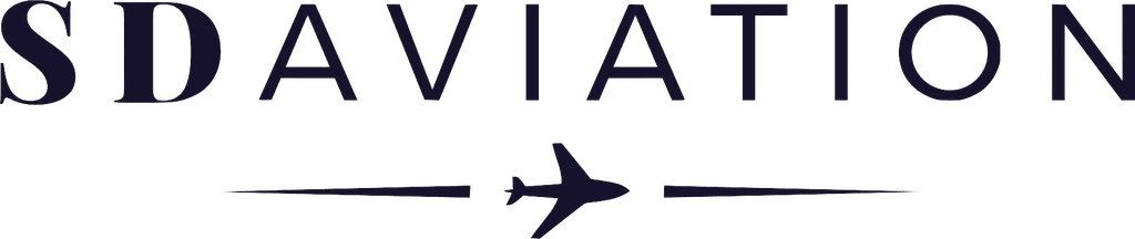 SD Aviation private jet charter company logo