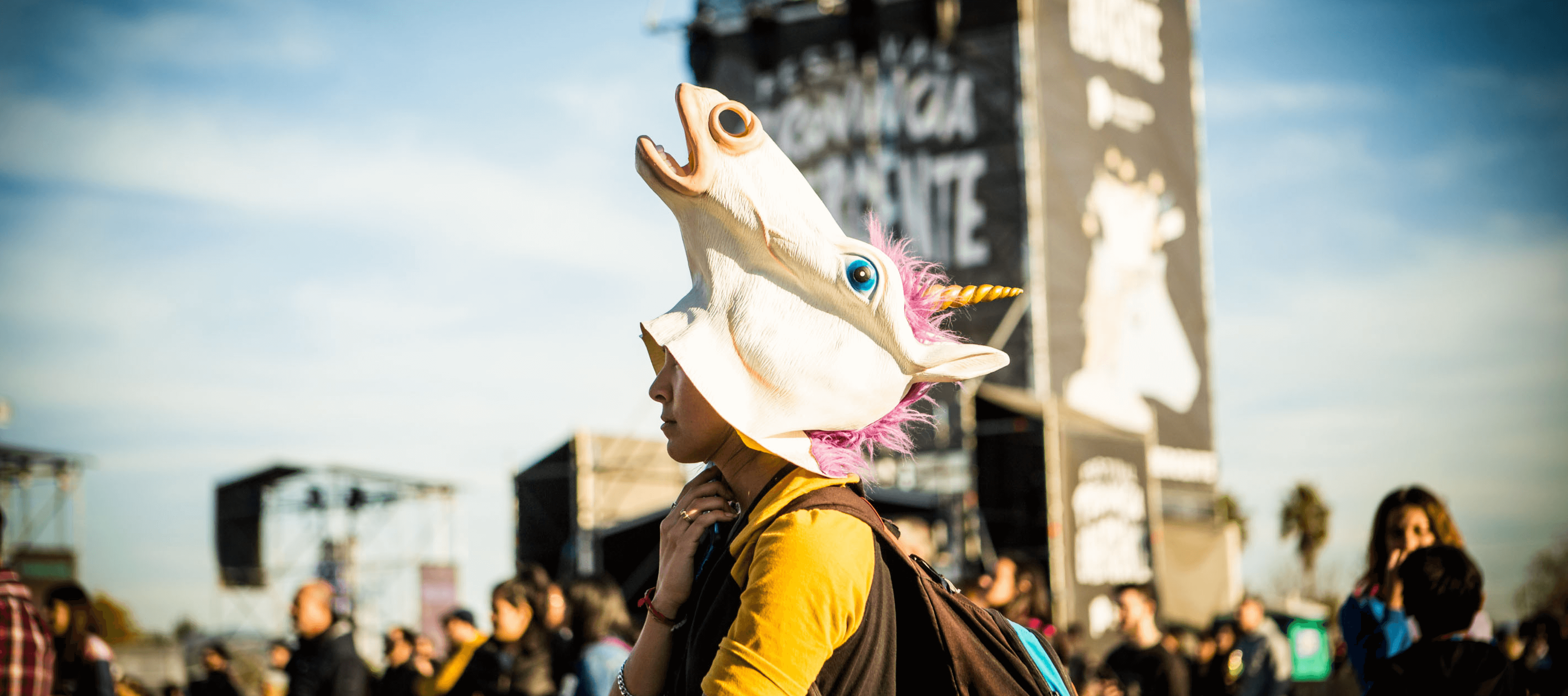 festival picture showing people listening to their favorite band