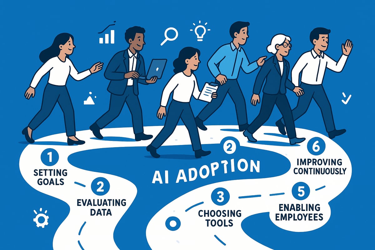 The Step-by-Step Process of AI Adoption