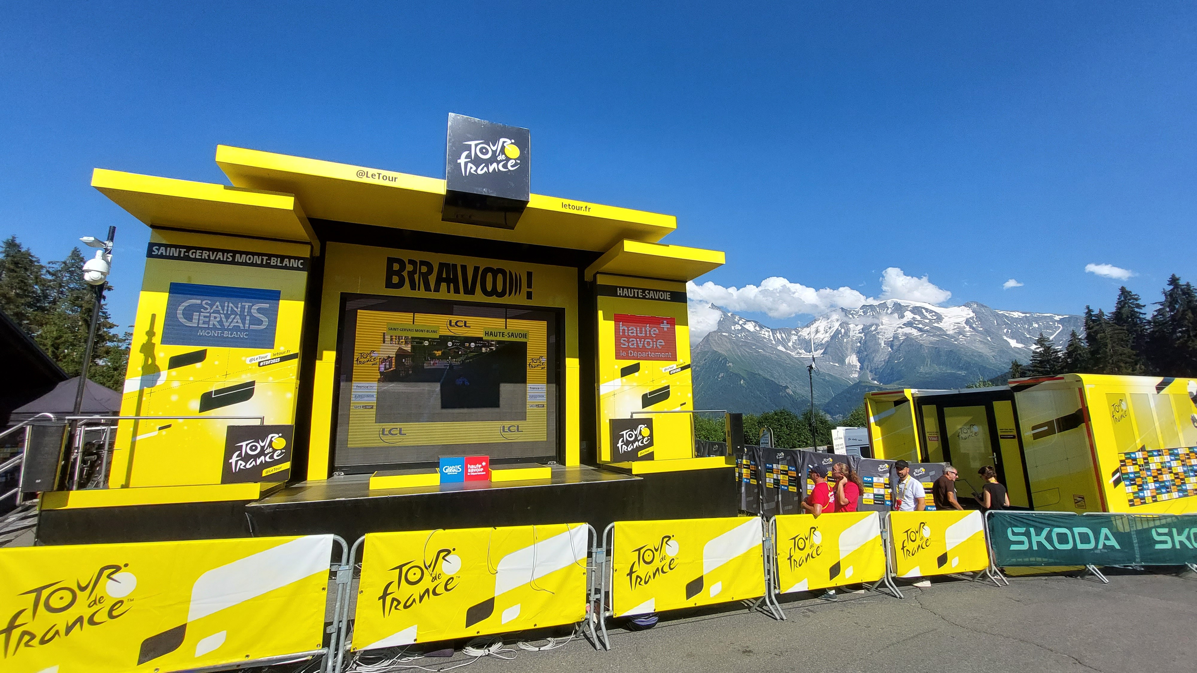 Tour de France protocole podium ASO