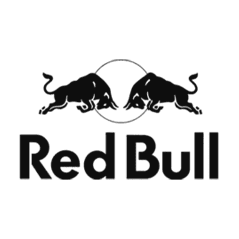 RED BULL LOGO PNG WHITE BLACK