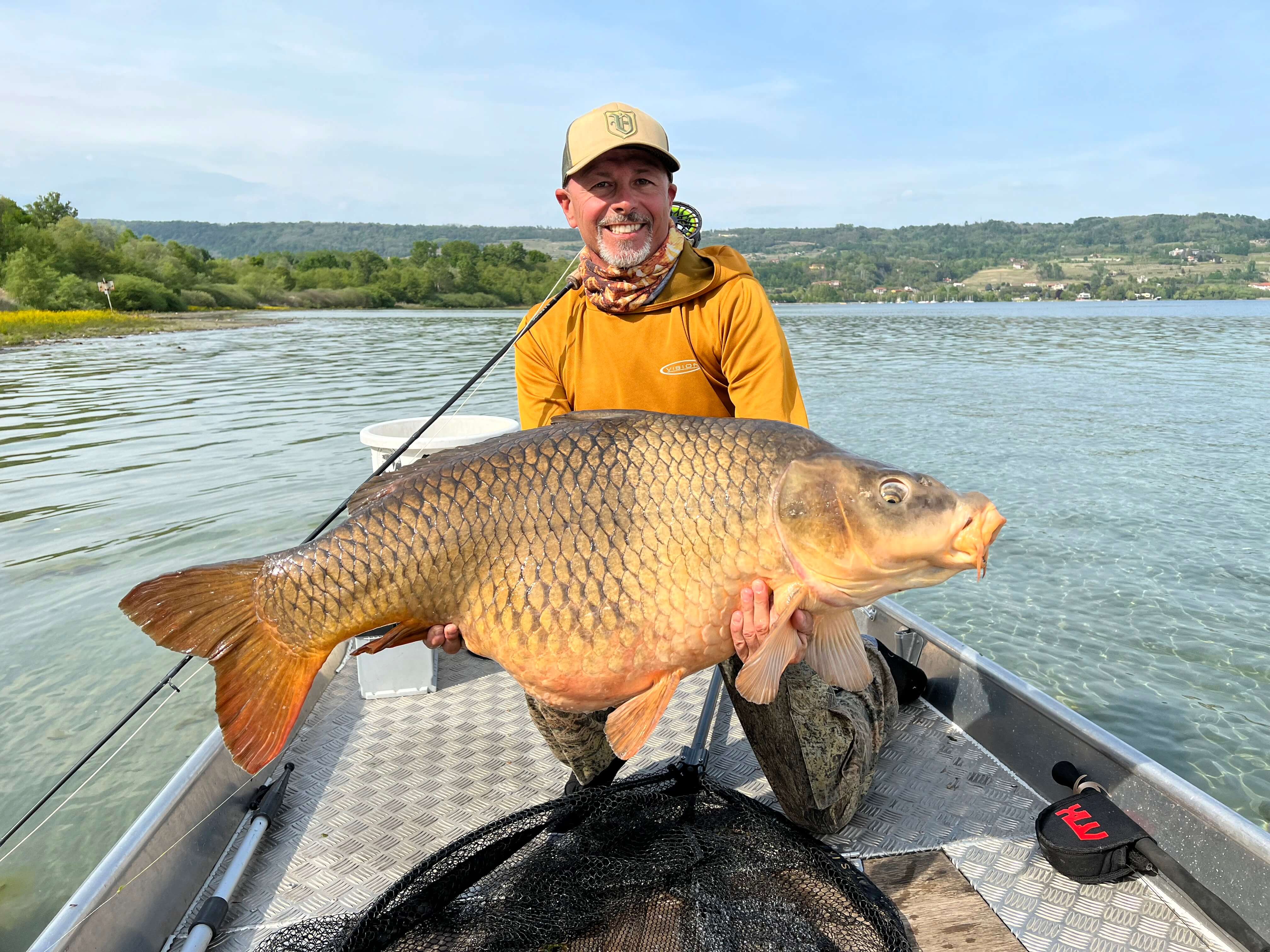 Book your fly fishing trip on the Po River in northern Italy. Target giant carp, wels catfish, barb, and asp in stunning waters. Learn advanced fishing techniques from expert guides. An ideal fishing excursion for trophy hunters.