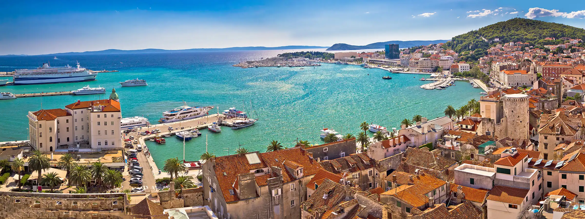 Sykkelcruise i Kroatia - sørover fra Split