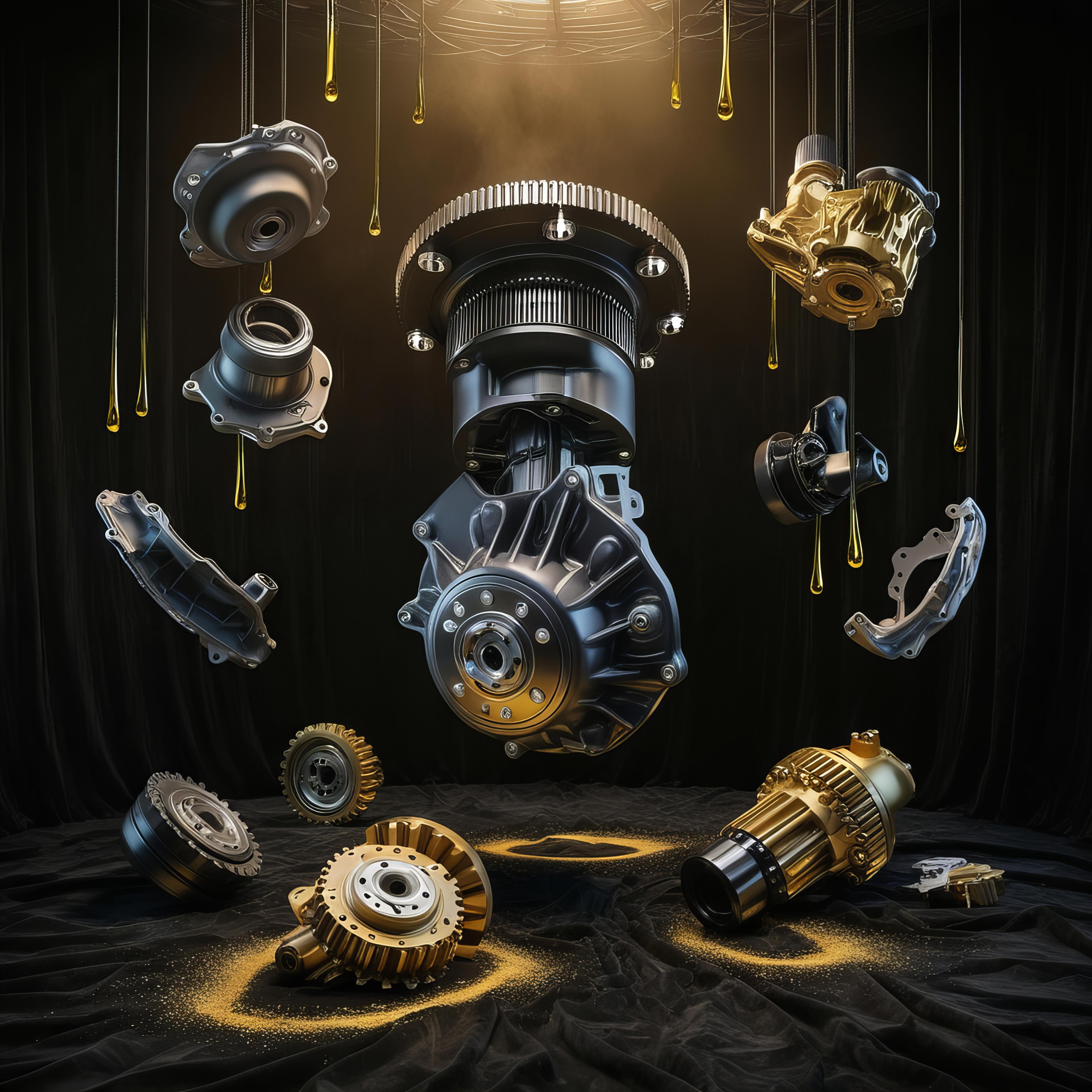 Motor engine background