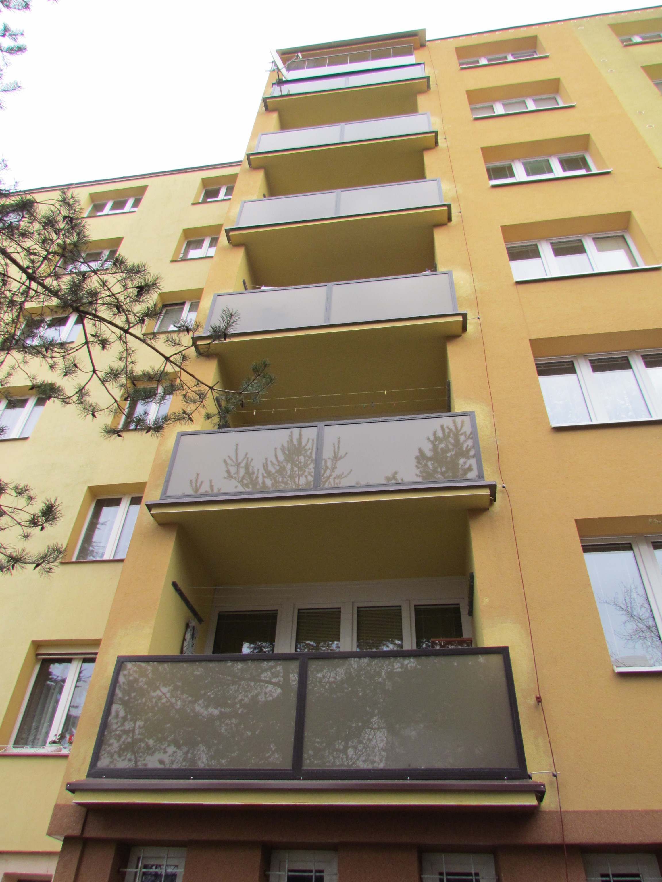 Rekonstrukce zábradlí