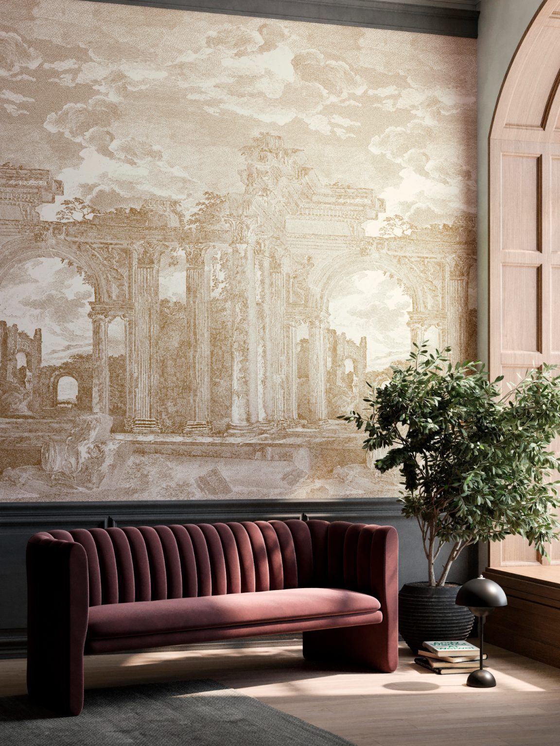 klassiek behang arte