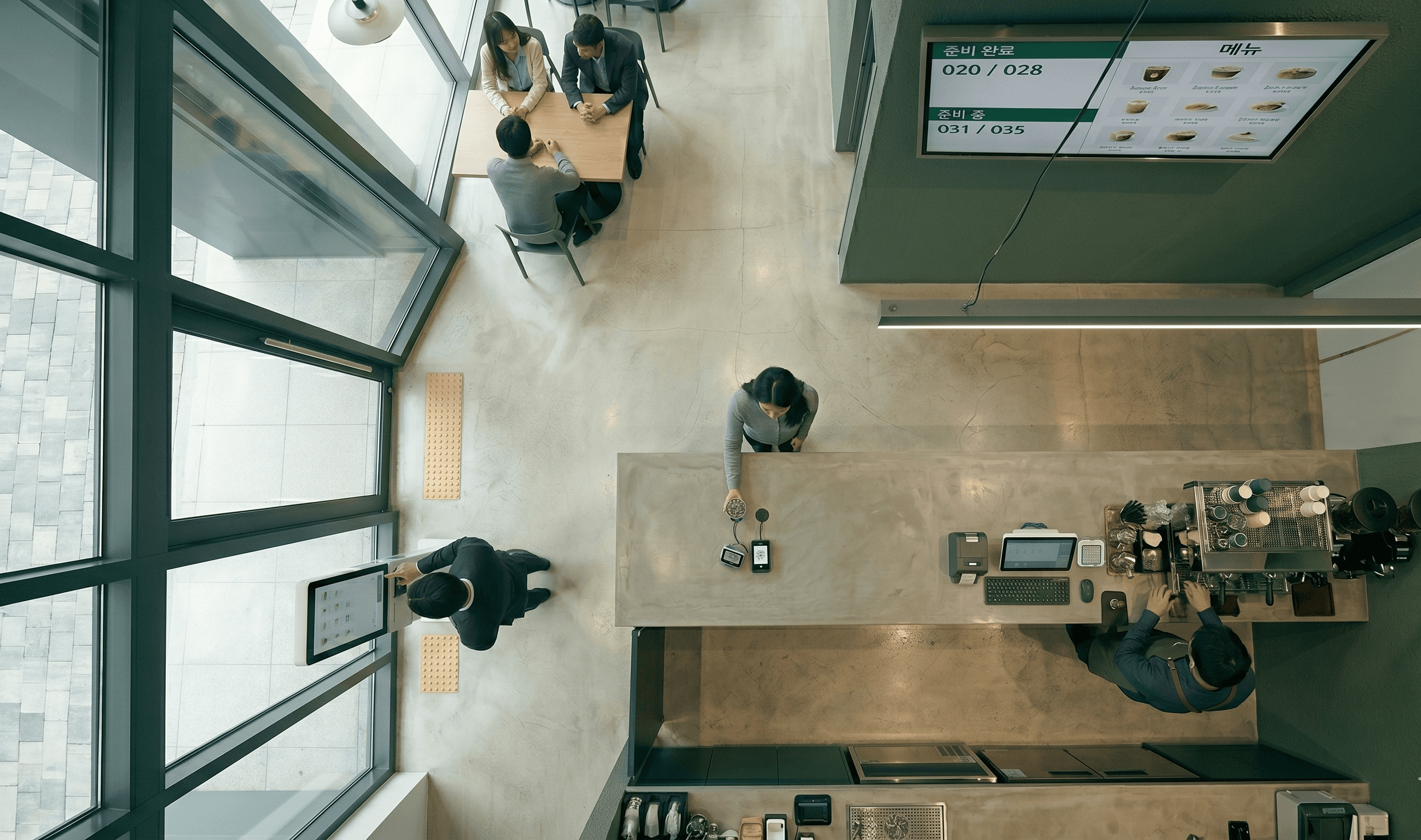Cafe Solution Layout