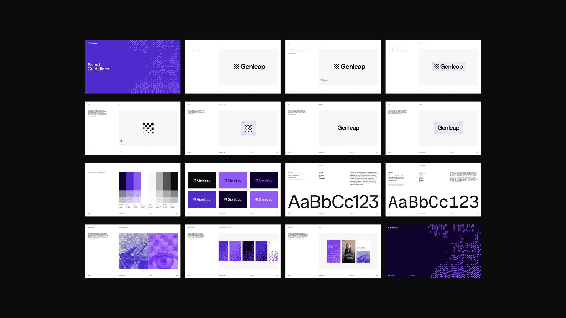 Streetside billboard with flyposters of the Batch.Works brand and illustrations