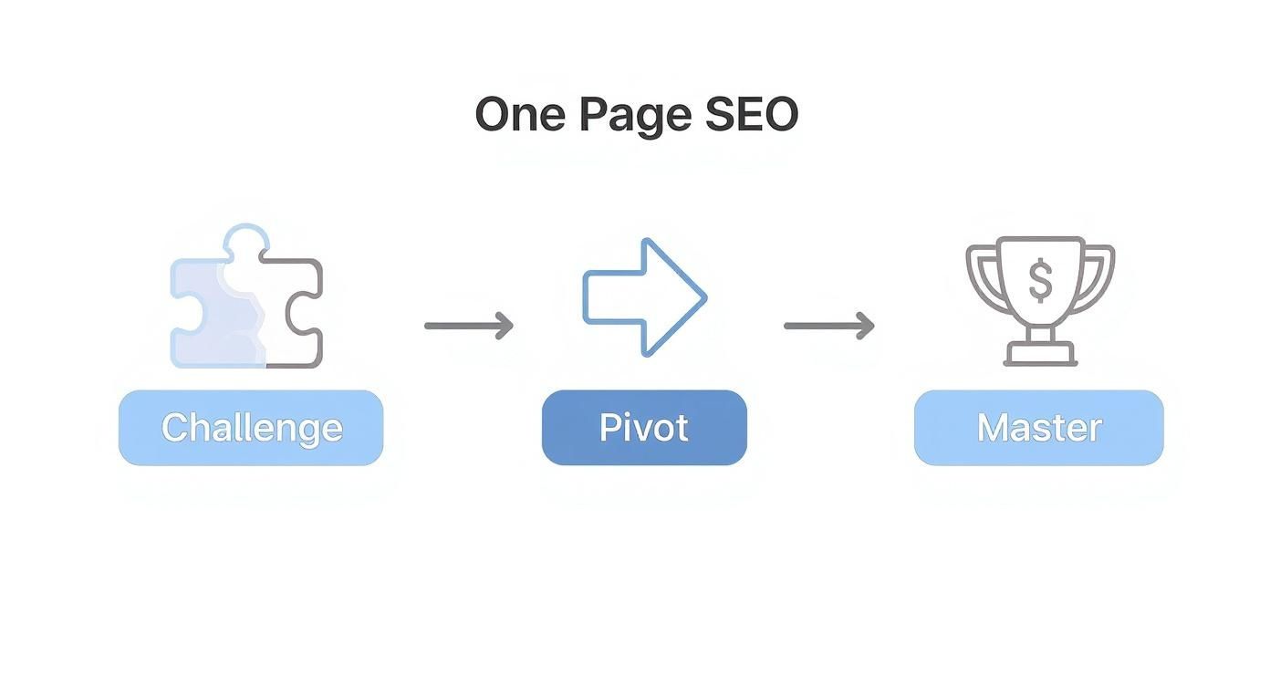 Infographic about one page website seo