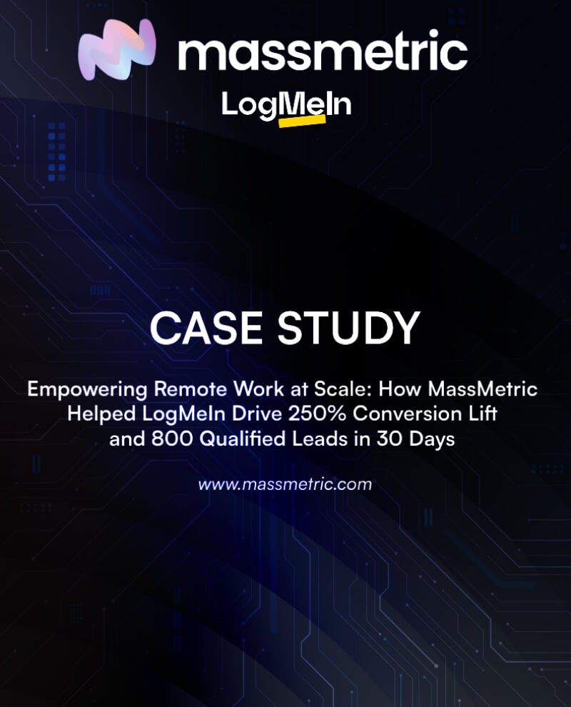 LogMeIn gaining 250% conversion lift, 800 leads via AI marketing.
