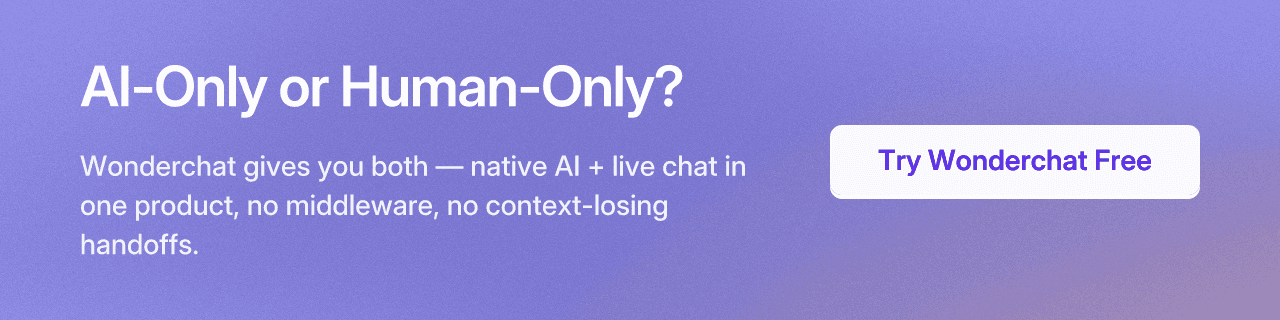 AI-Only or Human-Only?