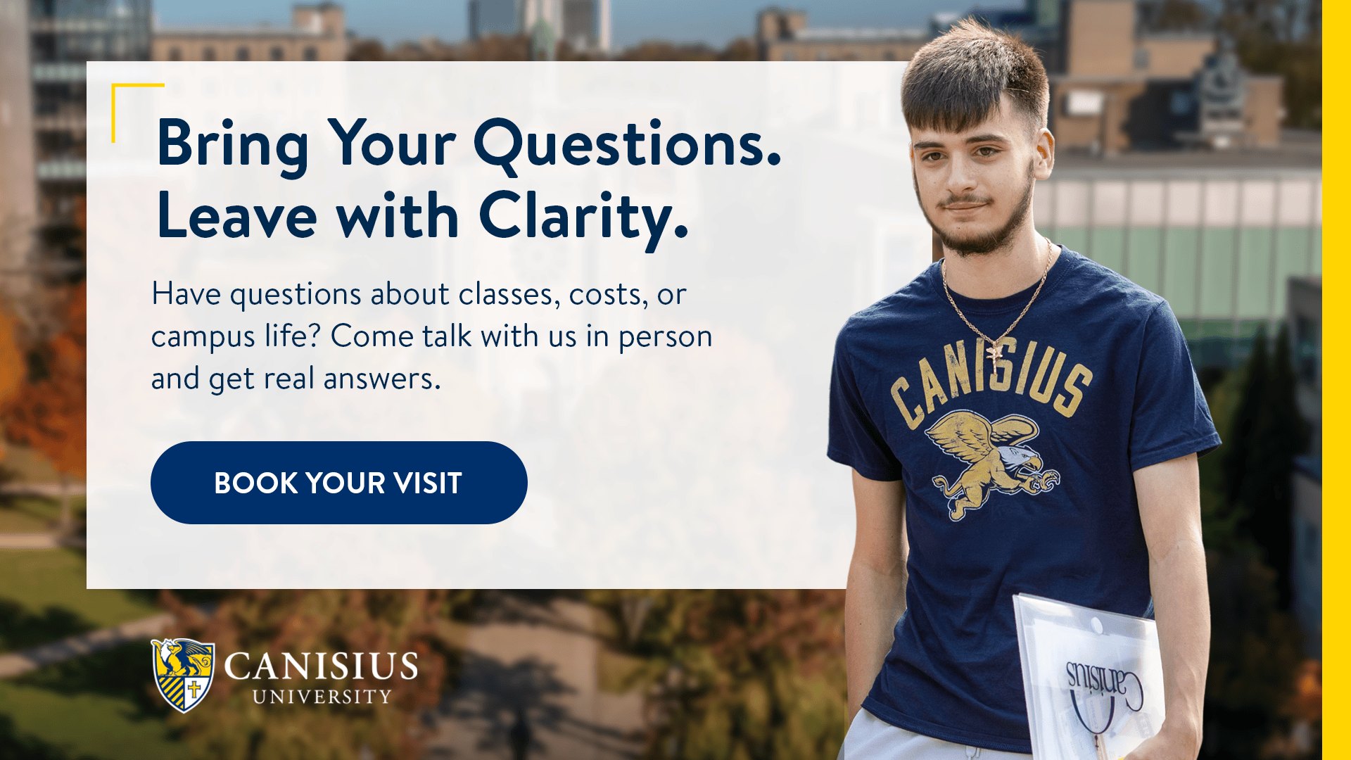 Canisius University, campus visit