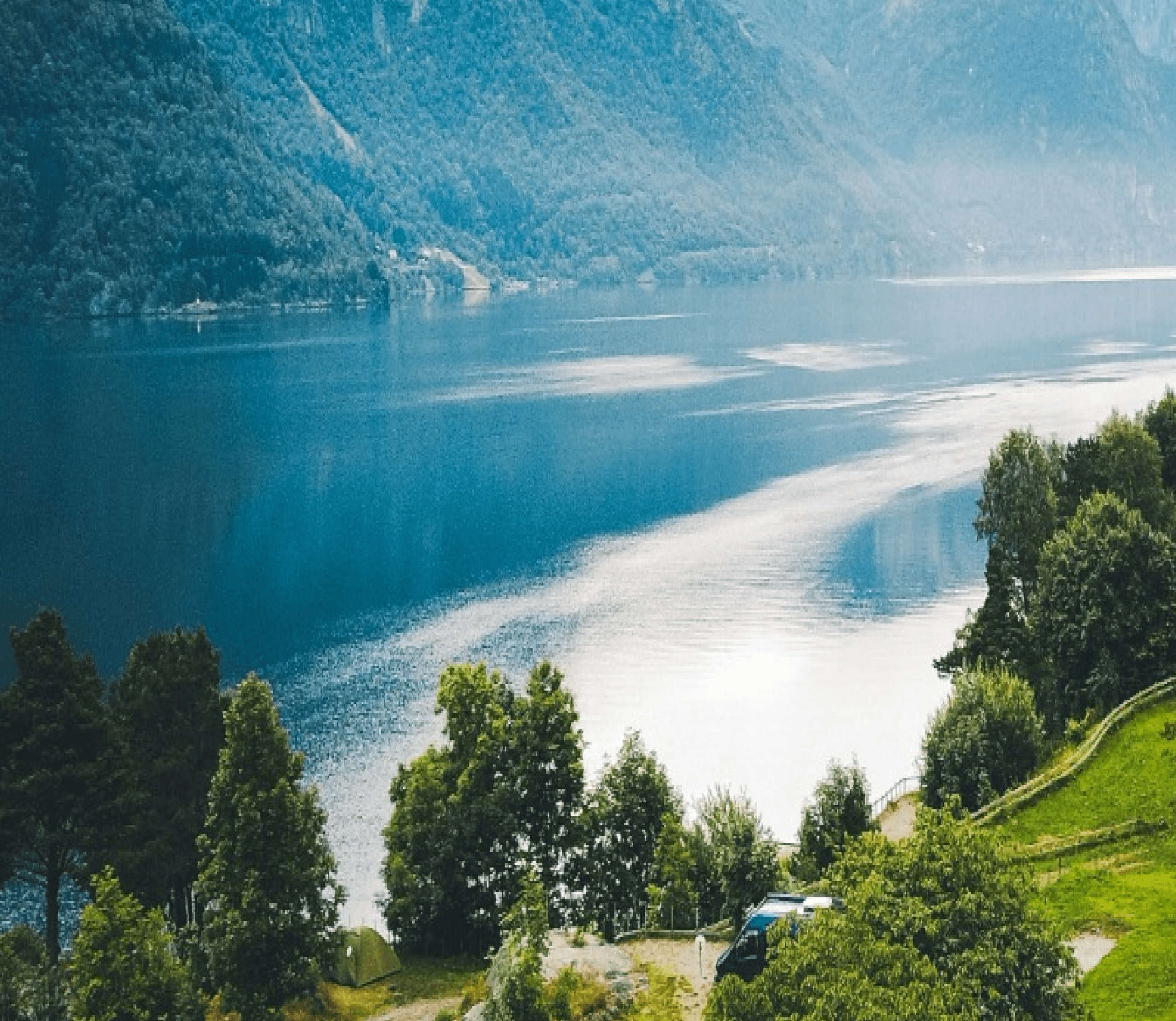 clean lake show case sustainablity