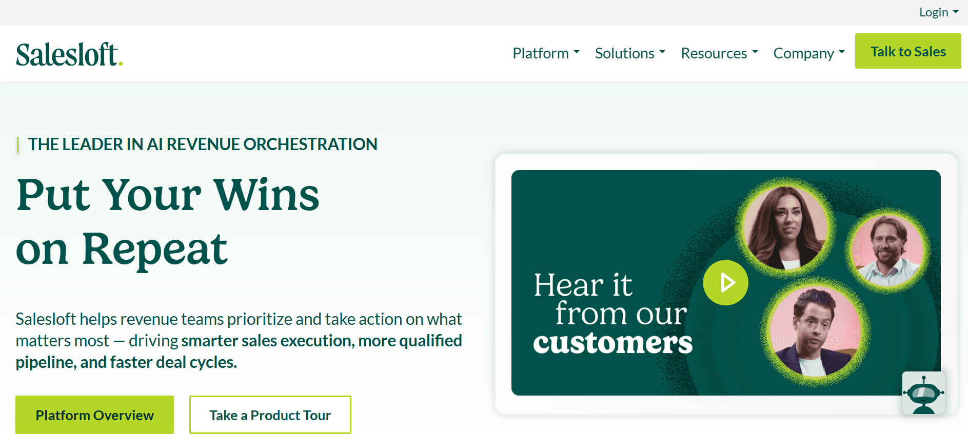 salesloft - AI Assisted Sales