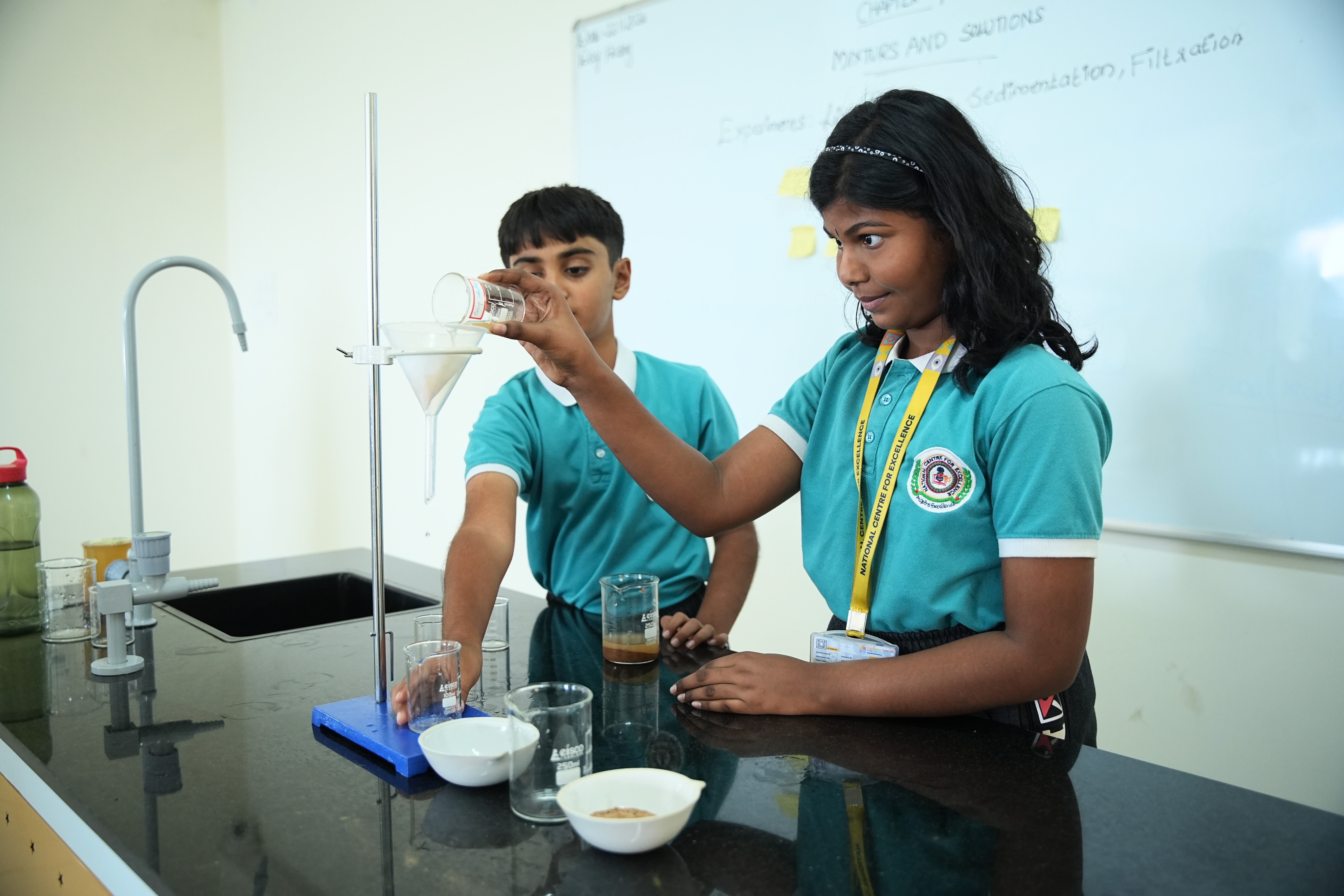 NCFE School Mandur - Chemistry  Lab