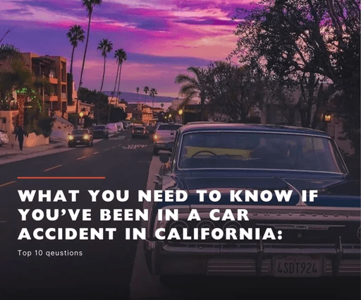 Questions to Ask After a Car Accident in California