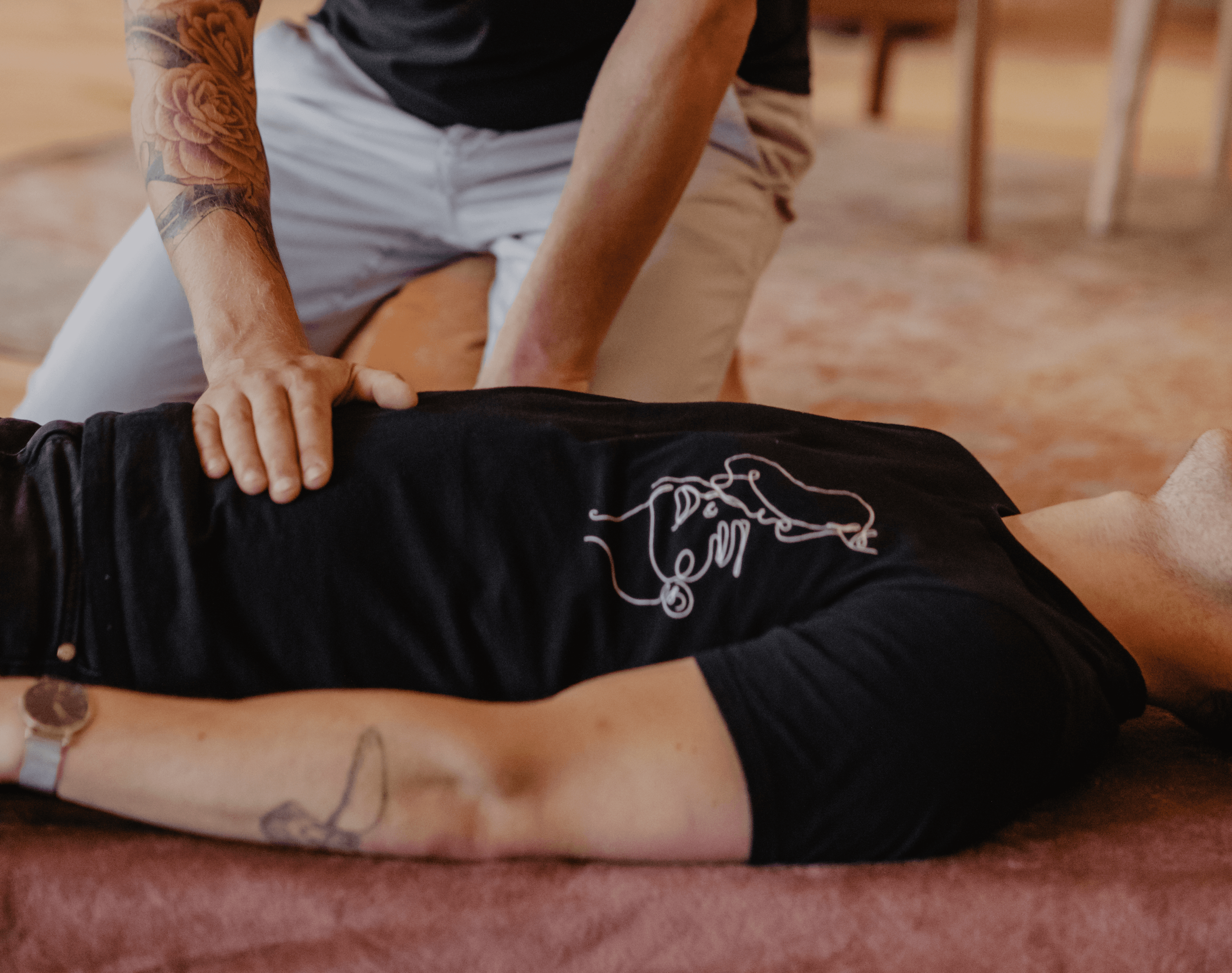 Praktijk Moshe lichaamsgerichte therapie sessie