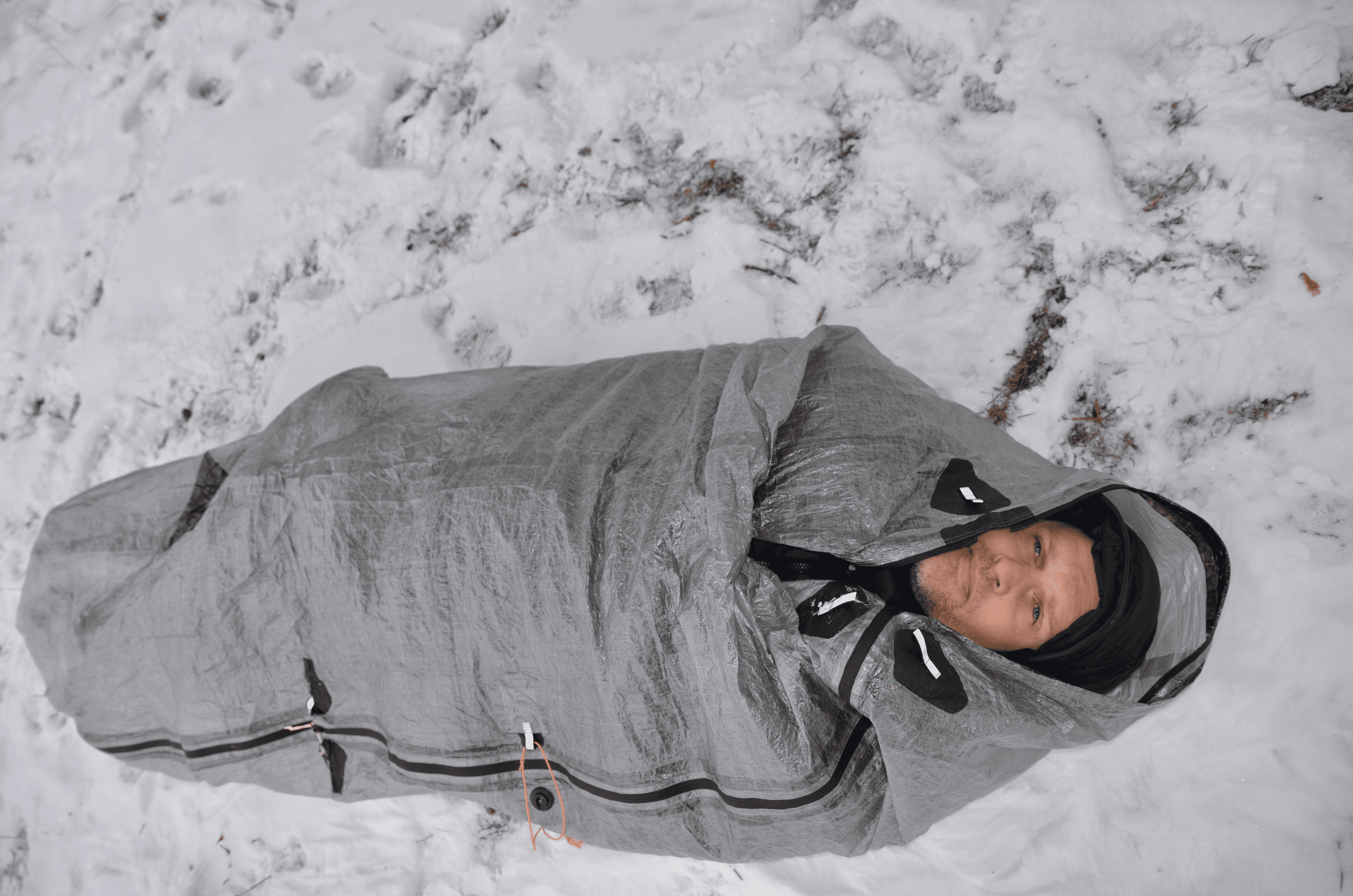Testing Trygg Lite ShelterWear in Bivi mode.